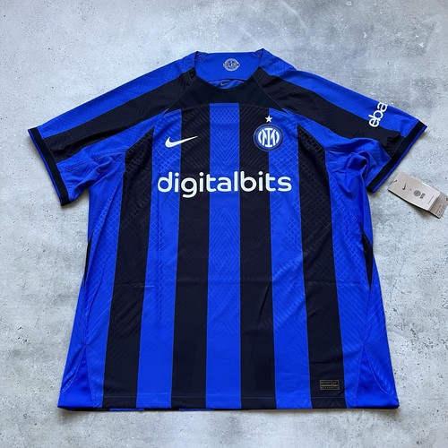 NIKE INTER MILAN 2022 2023 PLAYER ISSUE HOME FOOTBALL 32 DIMARCO JERSEY SIZE 2XL
