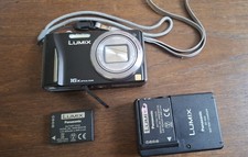 Panasonic Lumix DMC-ZS8 Digital Camera with Leica 16x Lens +2 battery +charger
