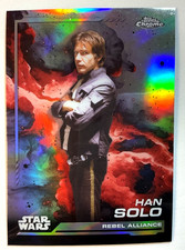 Han Solo 2024 Topps Chrome Star Wars Refractor 102