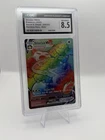 CGC NM/MINT+ 8.5 Pokémon TCG Snorlax VMAX Secret Rainbow Rare Holo #206/202 2020