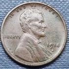 1914 S Lincoln Wheat Cent 1c XF + Details #100381
