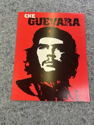 Che Guevara Promo 11x14 Postcard Classico San Francisco 2003 Red Black USA Made