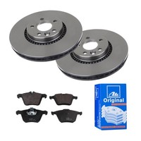 ATE Bremsscheiben Ø316MM + BremsbelÄGe Vorne FÜR Volvo V60 I V70 III S80 II