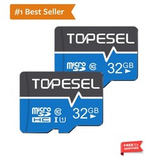 32GBThe Actual Usable Capacity is 28.8GB Micro SD Card 2 Pack Memory Cards Mi...