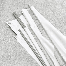 Double Caravan Motorhome Wheel Arch Cover With Suckers & Fig 8 - 109497A