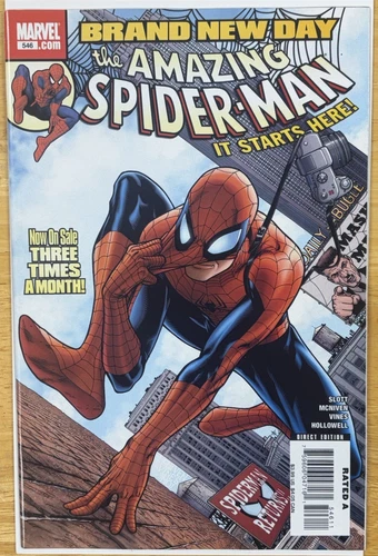 🔥AMAZING SPIDER-MAN #546 Brand New Day SPIDEY 4 MCU VF VF/NM See Pics Copy 1 Q