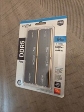 Crucial Pro 64GB 2x32GB DDR5 5600MHz C46 UDIMM Desktop RAM - EXPO  XMP 3.0