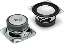 2" 4Ohm 3W Full Range Audio Speaker Stereo Woofer Loudspeaker for Arduino Pack