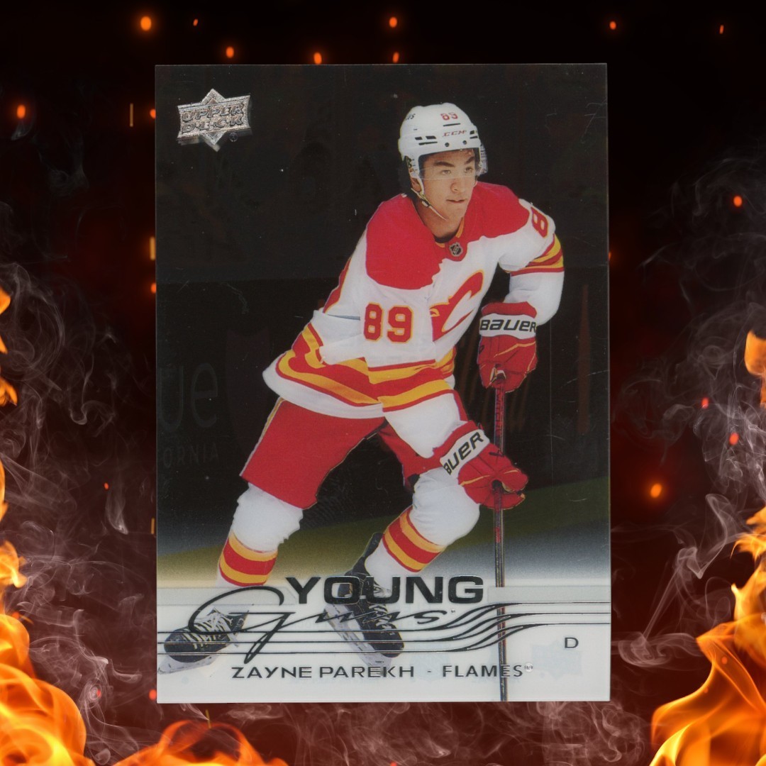2025-26 Upper Deck ZAYNE PAREKH Young Guns Clear Cut #236