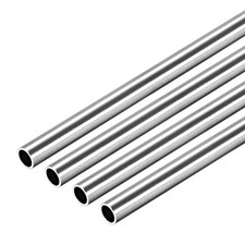 Edelstahl Rundrohre 6mm 0,6mm Wand 250mm nahtlos gerade Rohr Schlauch 4 St&uuml;ck