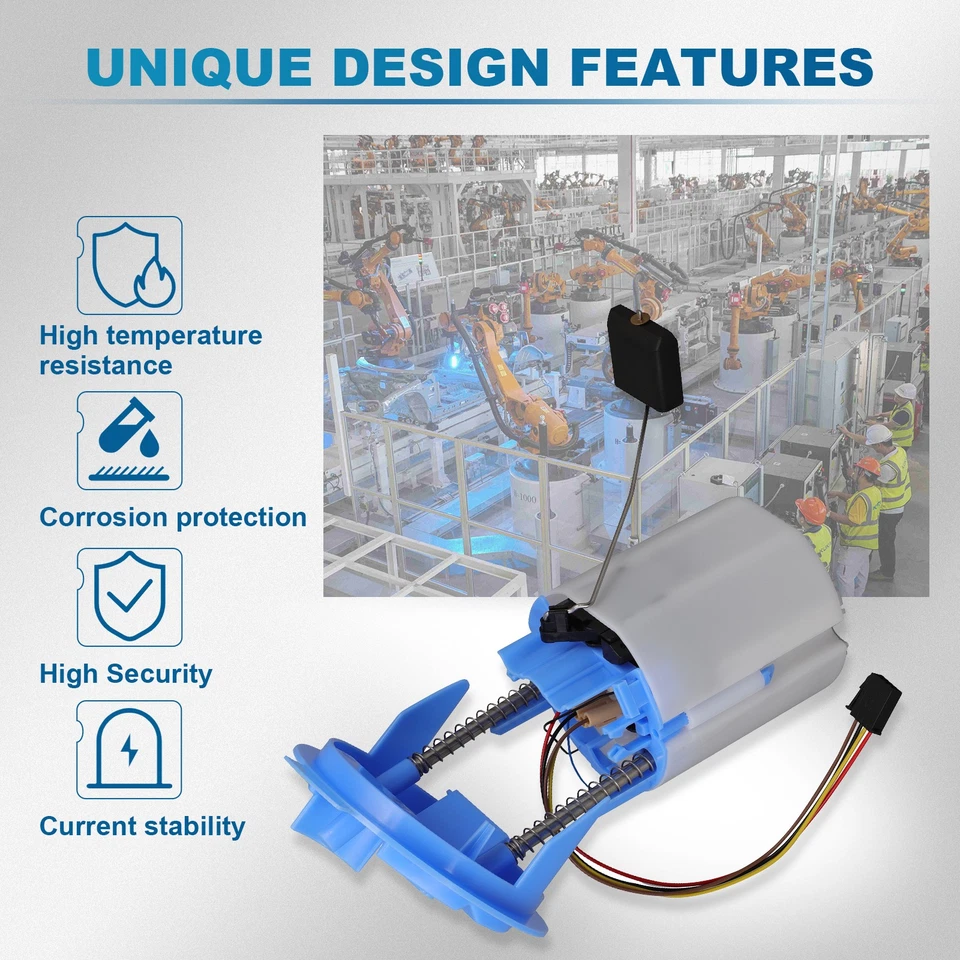 Módulo de bomba de combustível elétrica a gasolina Mercedes-Benz CLS550 C218 V8 4,7L para 2012-2018 - Imagem 4 de 4