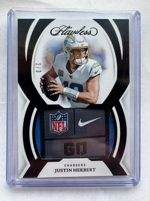 2025 Panini Flawless Justin Herbert Flawless Symbols #2/3