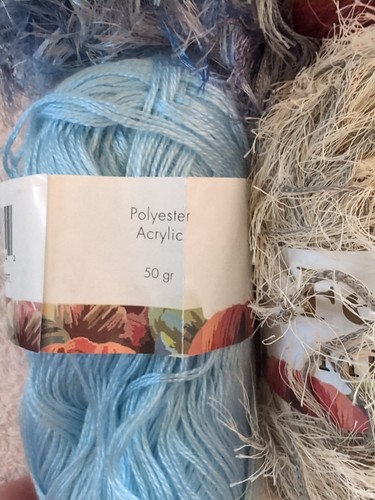 Festival Yarn MIX FIBER . Mixed Lot of 8 Skeins. As Pictured - Picture 6 of 6