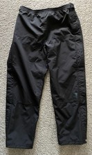 Carhartt Storm Defender Overpant Mens L Black Waterproof Work pants Double Knee