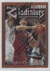 1996 Topps Finest Basketball Refractor Gheorghe Muresan #99