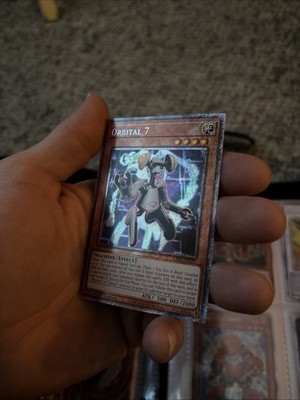 Yu-Gi-Oh! Orbital 7 1st Edition Platinum Secret Rare Card RA04-EN197