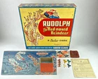 Original Rudolph Red Nosed Reindeer Parker Brothers Game 1940s Rare Vintage Xmas