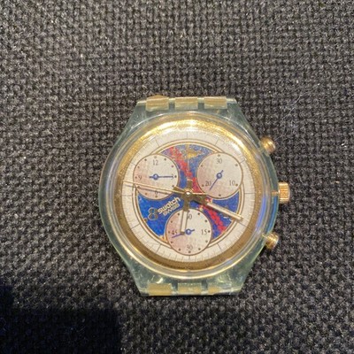 Swatch Chrono Watch HOLE IN ONE  1993 nur das Werk ohne Band