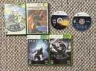 Microsoft Halo Xbox and Xbox 360 Game Lot Combat Evolved 2 3 4 Wars Anniversary