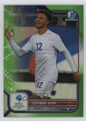 2022 Bowman Chrome Road to UEFA Under21 Championship /199 Sofiane Diop #96 11lj