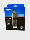 NEW Shure X2U XLR-To-USB Signal Adapter With Headphone Monitor - Sealed Pack
