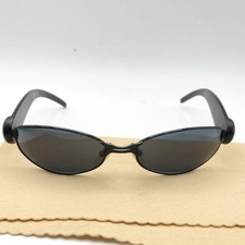 Jean Paul Gaultier 58-7207 Wrap Oval Sunglasses Black Japan