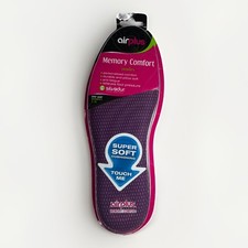 Airplus Memory Comfort Shoe Insoles Super Soft Foam Pressure Relief Women's 5-11