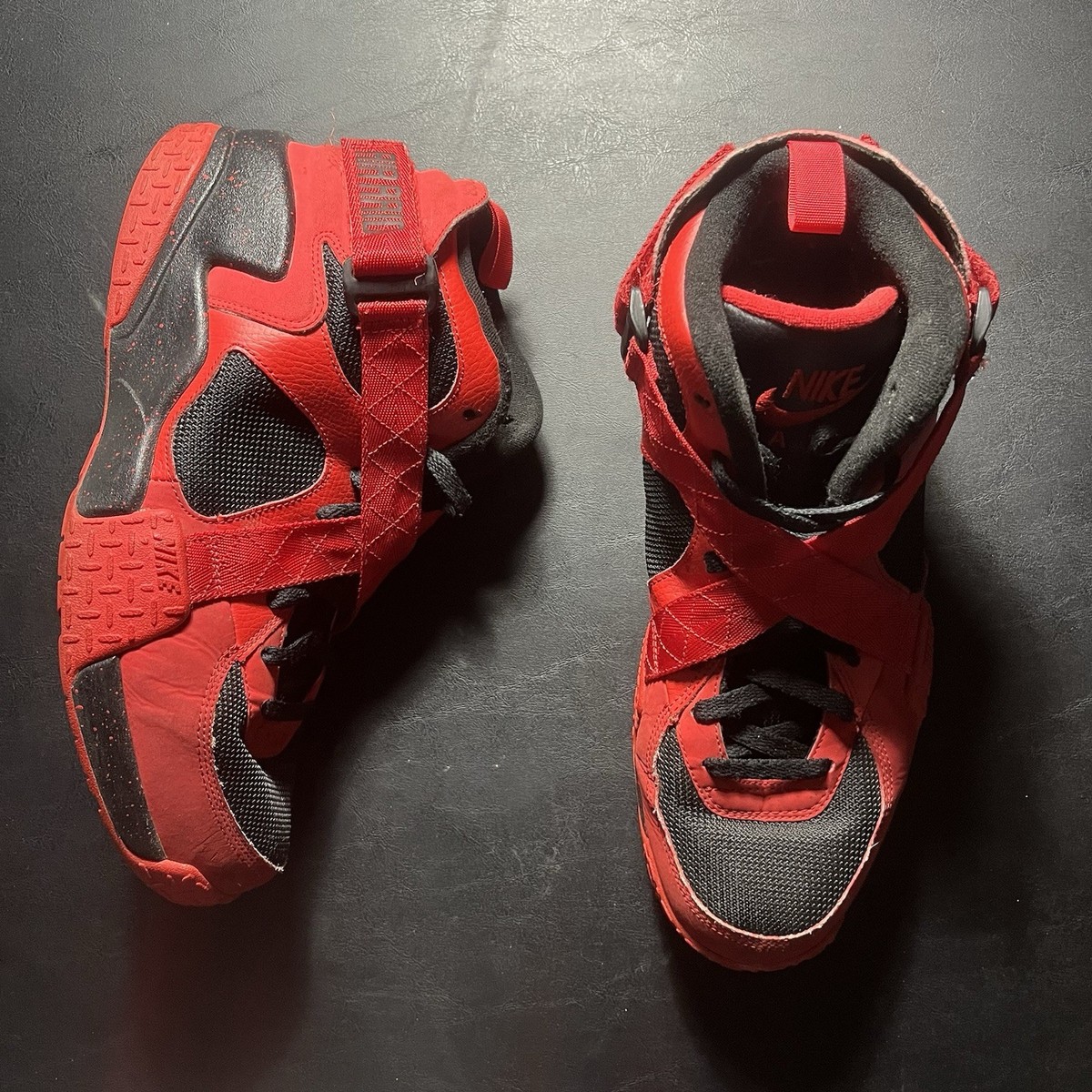 Size Nike Air Raid University Red for sale online