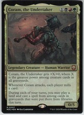 Magic the Gathering Coram, the Undertaker Commander: Modern Horizons 3 M 7 NM