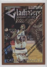 1996-97 Topps Finest Common Bronze Refractor Calbert Cheaney #4 0ym4