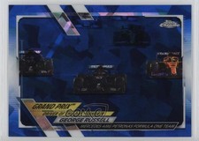2021 Topps Chrome Sapphire Edition Formula 1 George Russell #156 11vc