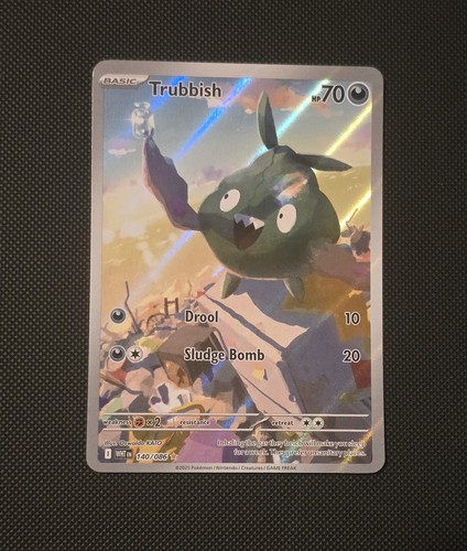 Trubbish 140/086 Sv: White Flare Holo