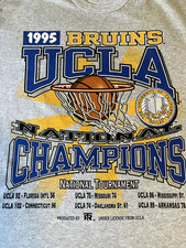 UCLA  1995 NATIONAL CHAMPIONSHIP TSHIRT NEW w/tags