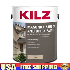 Self-Priming Masonry, Stucco and Brick Paint, Int