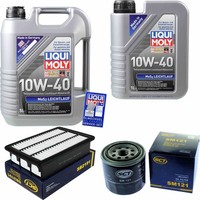 Inspektionskit Filter Liqui Moly ÖL 6L 10W-40 FüR Hyundai Santa Fé II CM 2.7 V6