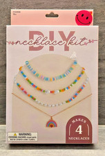 DIY Necklace Jewelry Making Kit for Girls Age 16 - Makes 4 Super Cute Necklaces