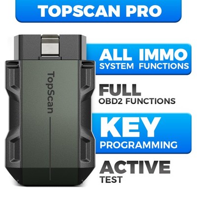 TOPDON TOPSCAN PRO Key Fob Programming Device Diagnostic Tool for 60+ Car Brands