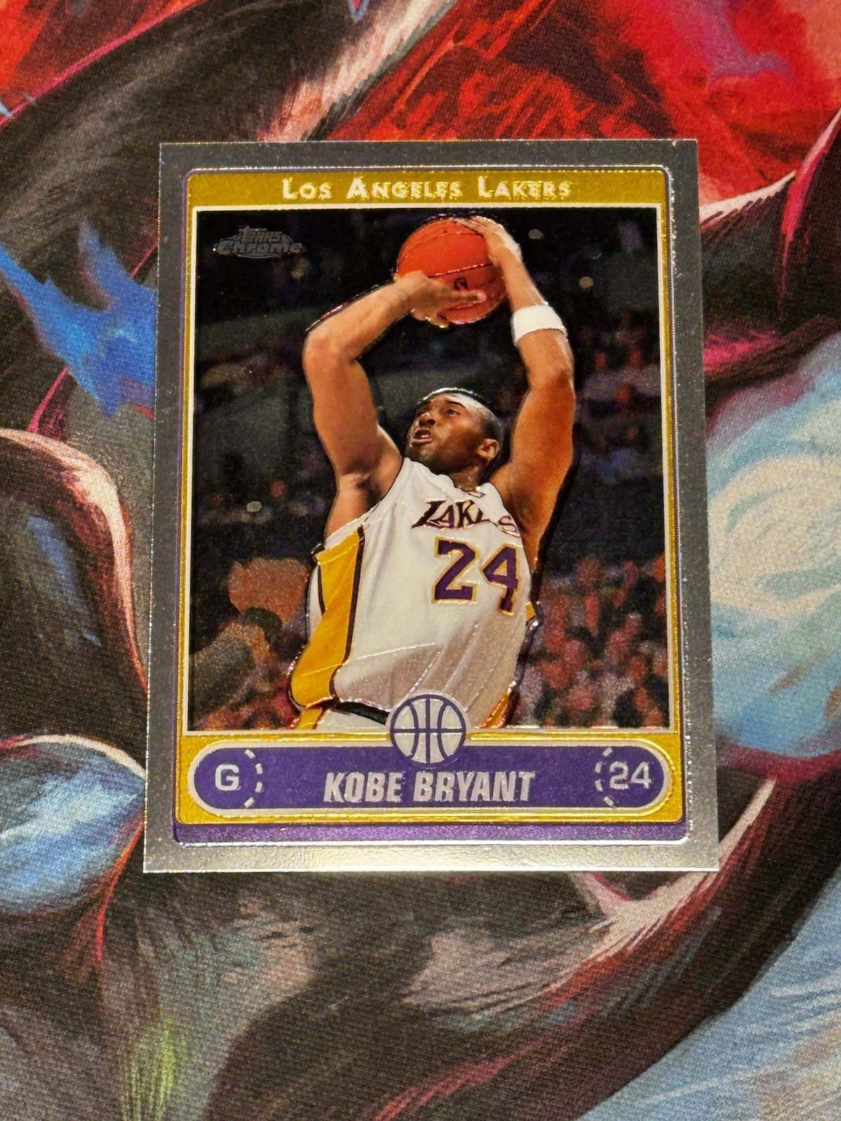 2006-07 Topps Chrome #129 Kobe Bryant Los Angeles Lakers