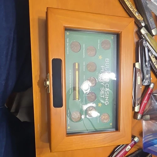 Lincoln Wheat Small Cent Lot 1944-1946 Bullet Casing Philadelphia Denver SF