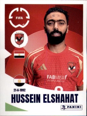 Panini FIFA Club World Cup 2025 Sticker 56 - Hussein El Shahat - Al Ahly SC
