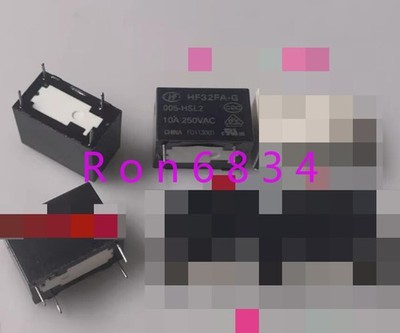 2pcs new HF32FA-G 005-HSL2 relay 4 pin 10A *lj