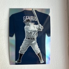 Panini 2025 Crusade Lou Gehrig Numbers Insert #7 New York Yankees