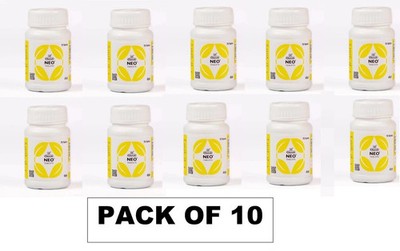 10 x Charak Neo Ayurvedic 750 Tabs For Men Health Pure Herbal Exp2028