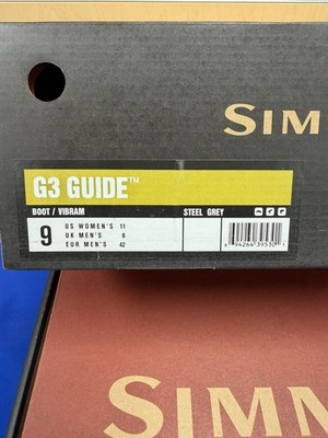 Simms G3 Guide Wading Boots Vibram Sole 12023-016