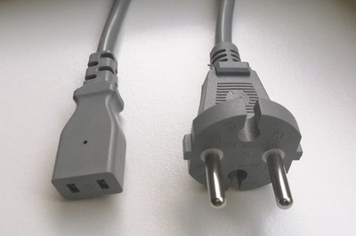 Netzkabel 2 polig C9 Roland Korg Synthesizer Netzstecker VDE ENEC Zertifikat
