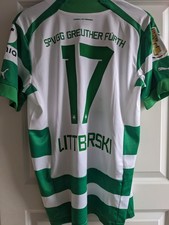 Matchprepared Trikot #17 Littbarski | SpVgg Greuther Fürth : Stuttgarter Kickers