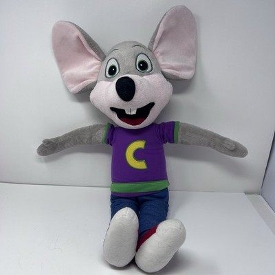 Chuck E Cheese Large Jumbo 28 Plush Toy Fun Express Stuffed Animal Mouse Mascot