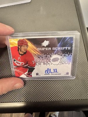 2021-22 SPx - Super Scripts Andrei Svechnikov #SS-AS (AU)