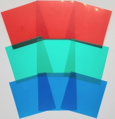 Casio Mod Kit - RGB Color Filters - Pack Of 9