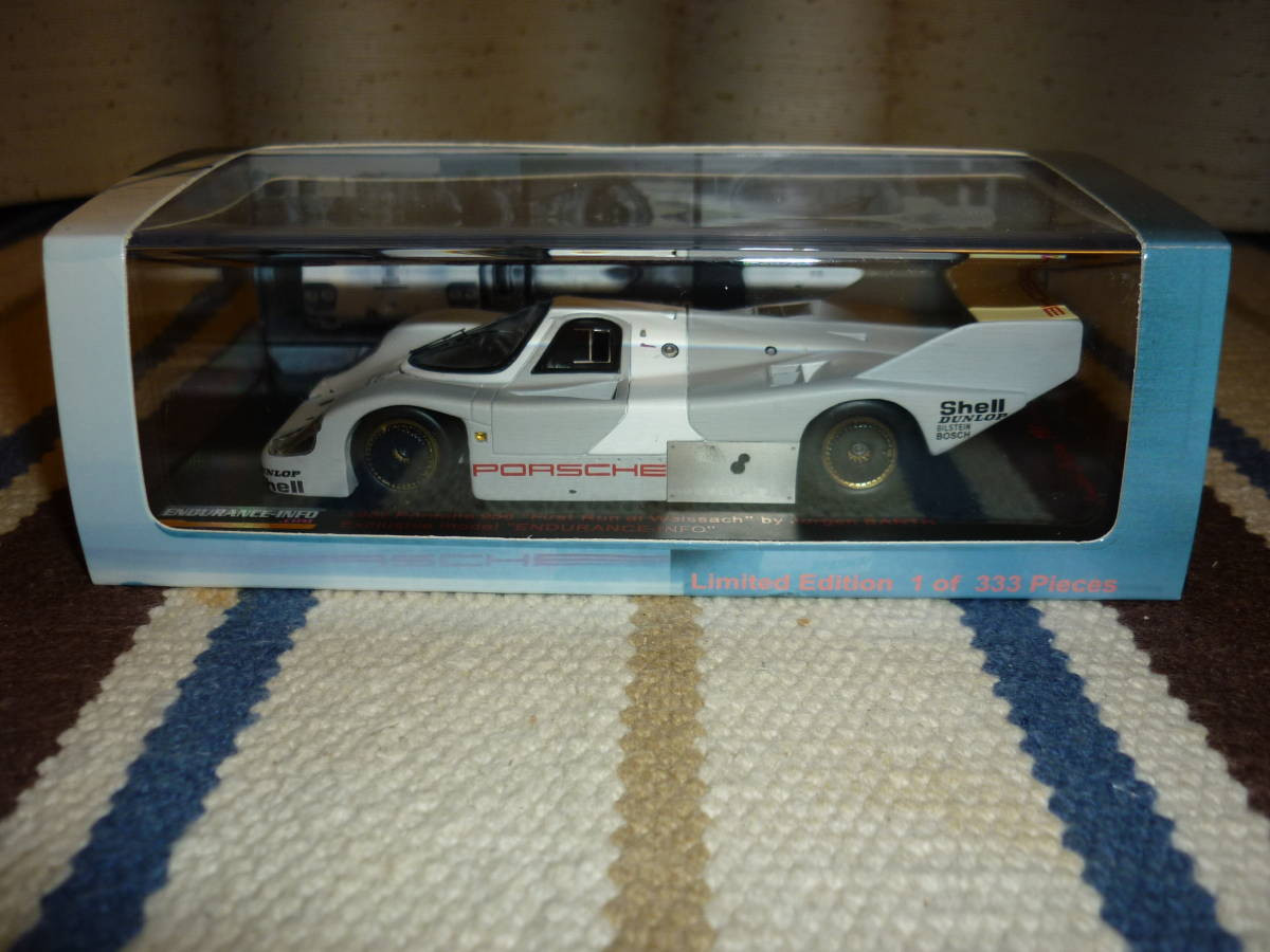 ENDURANCE INFO 1/43 Porsche 956 First Run 1982 333pcs | eBay ENDURANCE INFO 1/43 Porsche 956 First Run 1982 333pcs | eBay